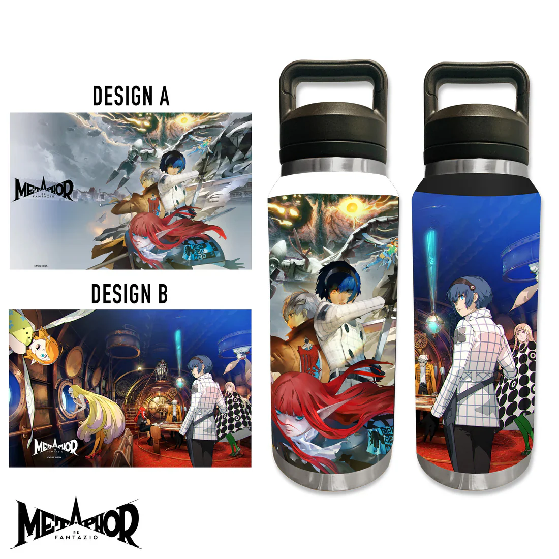 Metaphor: ReFantazio – Double-Wall Stainless Steel Tumbler 37 oz.
