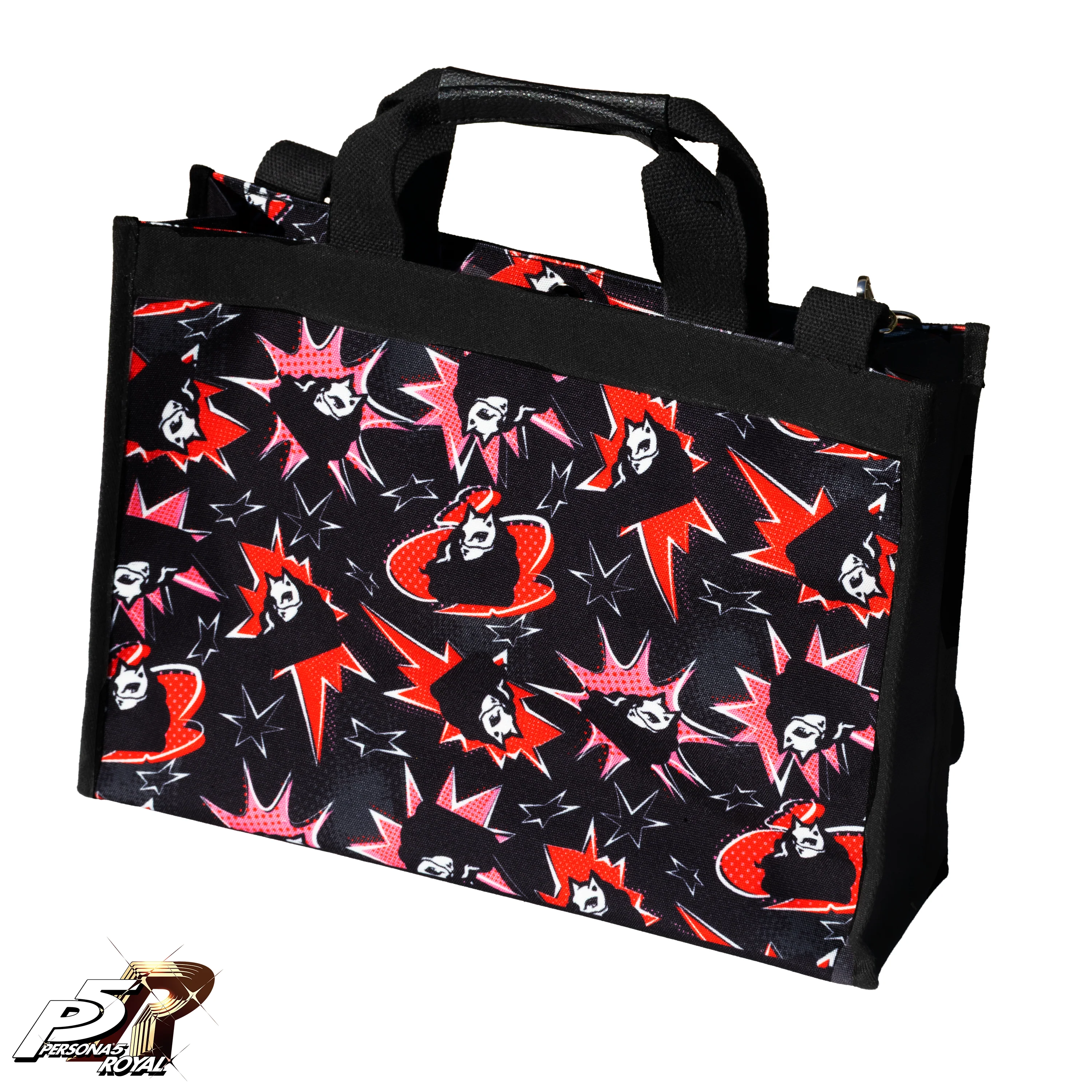 Persona 5 Royal: Multipurpose Structured Canvas Tote Bag - Ann Takamaki (Panther) - Image 5