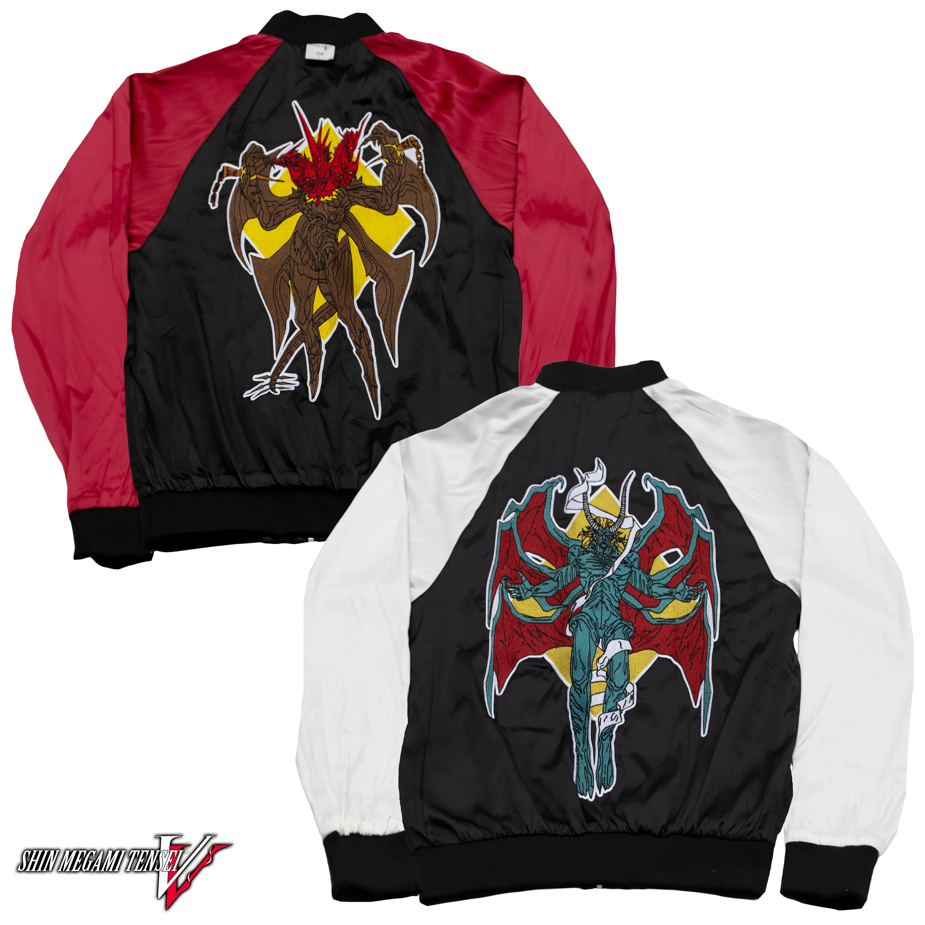 Shin Megami Tensei V Vengeance: Chaos vs Law Reversible Bomber Jacket - Image 3