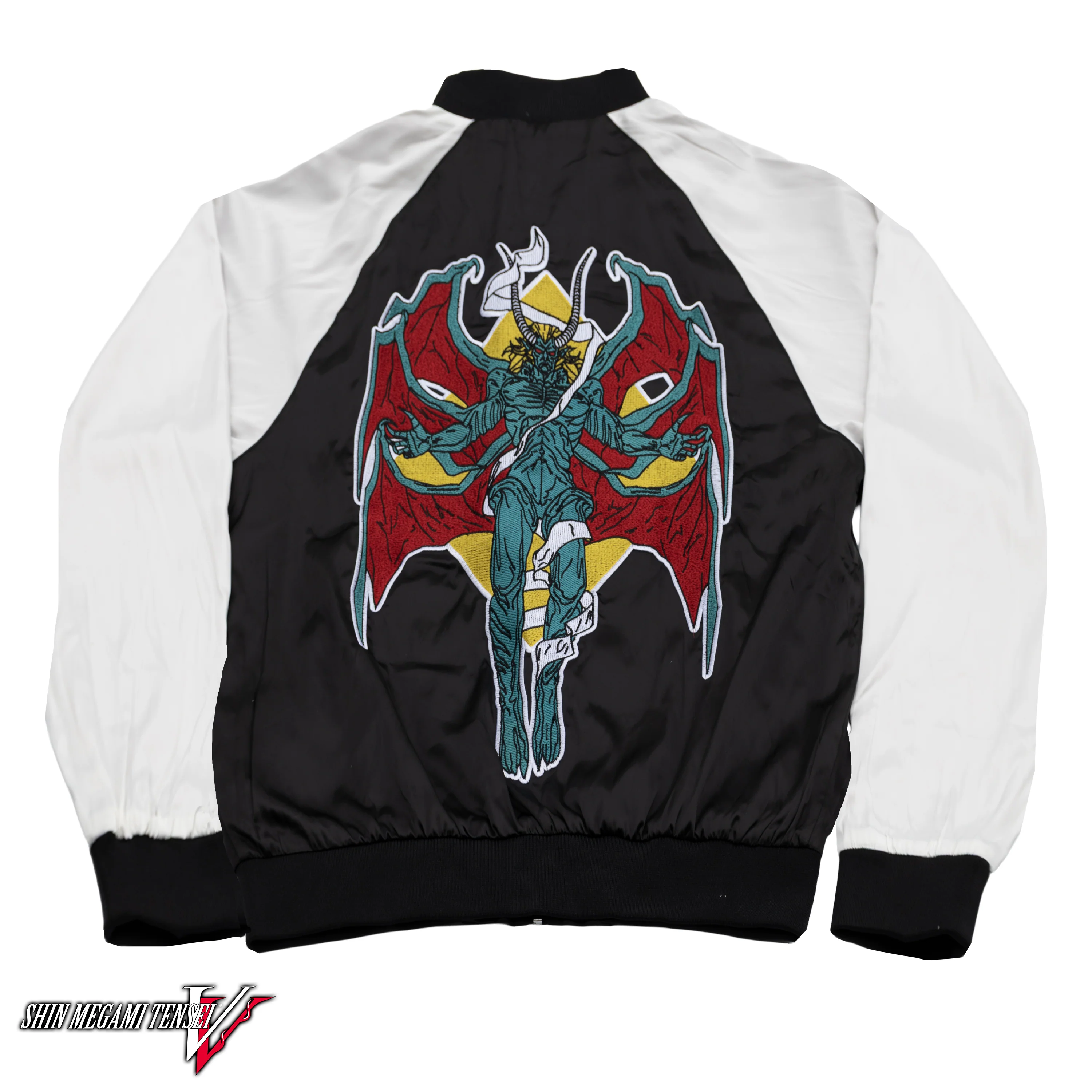 Shin Megami Tensei V Vengeance: Chaos vs Law Reversible Bomber Jacket - Image 6